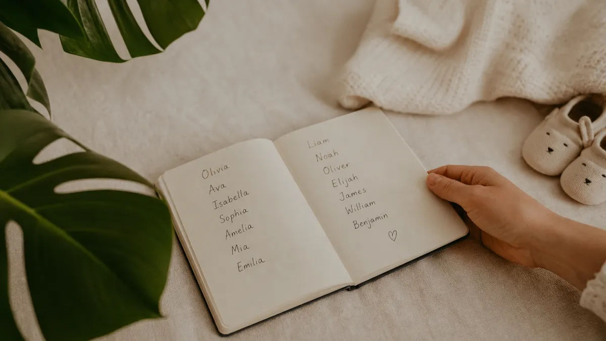 Prénoms qui commencent par la lettre F : tendances 2026