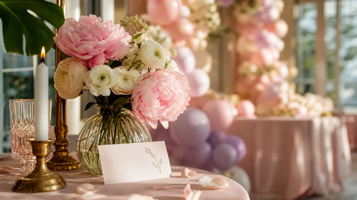 Décoration baptême fille : idées et thèmes pour une fête